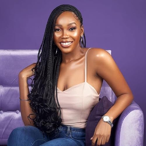 French Curly Braiding Hair 30 Inch 8 Packs Curly Braiding