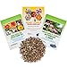 Wildflower Seeds Bulk Perennial Packets - 8 BONUS Gardening eBooks - 87,000 Open-Pollinated, Non-GMO, No Fillers, Annual, Flower Seed For Fall Planting, Bees, Humming Birds, Butterflies, Pollinators