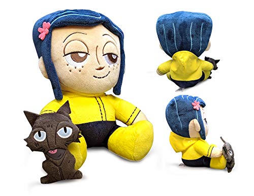 Kidrobot Coraline and The Cat Phunny Plush