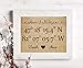 Where it all began - GPS Coordinates Print, Valentine gift for him/her, Gift for couple, Where we met Coordinates Burlap Print (Frame not Included)