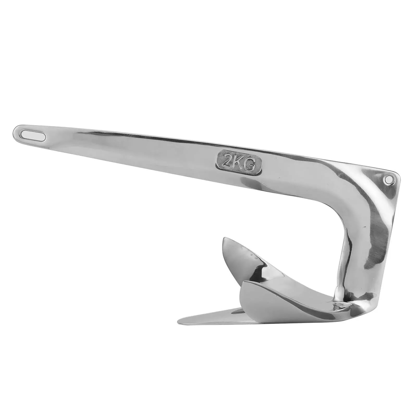Ancora for barche con artiglio in acciaio inossidabile, accessori nautici per motoscafi, gommoni