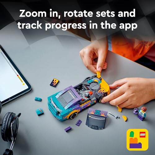 Speed Champions NASCAR Next Gen Chevrolet Camaro ZL1, set da costruzione di auto da corsa, giocattolo da collezione NASCAR per bambini dai 9 anni in su, 76935 - Lego - Immagine 5