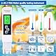 BGIUSQF pH Messgerät Digital 4 in 1 pH Wert Messgerät für pH/TDS/EC/Temperatur, pH Wasser Tester, Digital Wasserqualität Tester für Aquarium, Pools, Trinkwasser, Schwimmbad