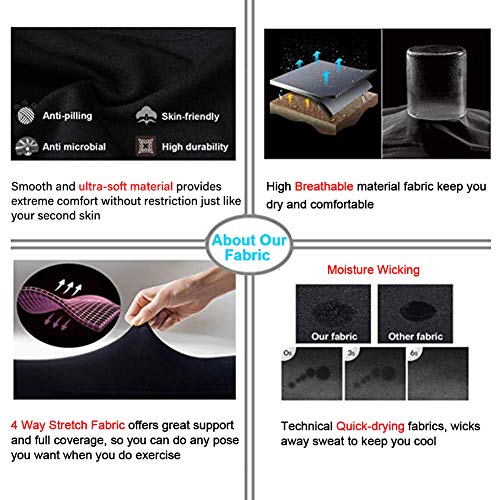 image for Gayhay High Waisted Leggings for Women - Soft Opaque Slim Tummy Contro