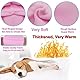 HuaLiSiJi Hundepullover Fleece Kleine Hunde Hoodie Chihuahua Kleidung Hundepullover Chihuahua Hunde Sweatshirt, Warm und Leicht, mit Einer Weichen Textur, Leicht zu Tragen (XS, Rosa)