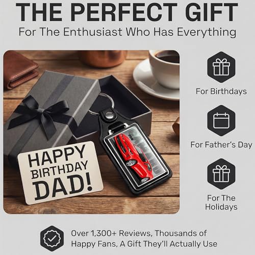 Image of Brotherhood Car Key Chain for Camaro - Classic Models Keychain for Men and Women Gift Key Ring - -