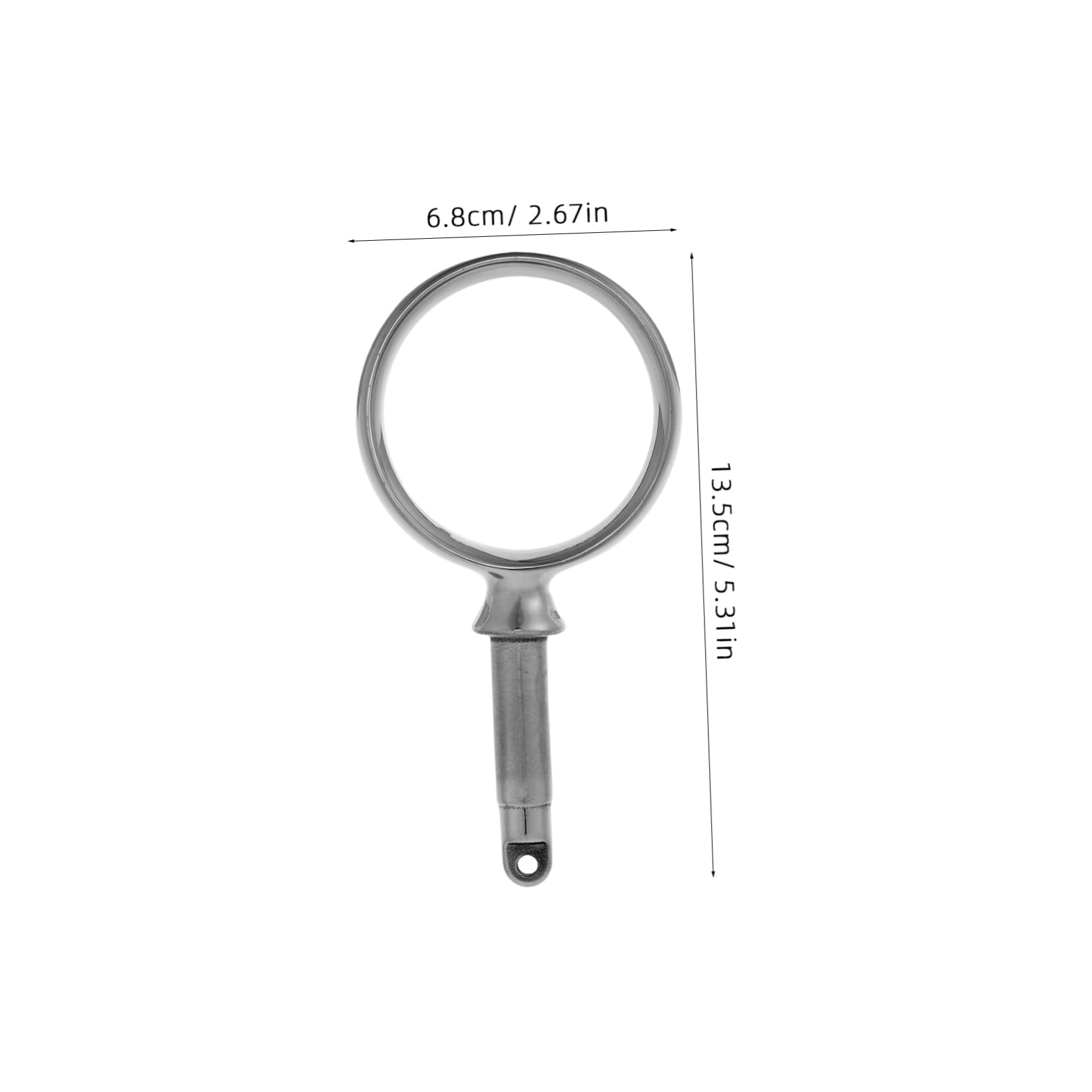 SUPVOX Boat Oarlock Socket Bracket Paddle Holder 57mm Diameter Yacht Oarlock Mount Marine Boat Stainless Steel Construction