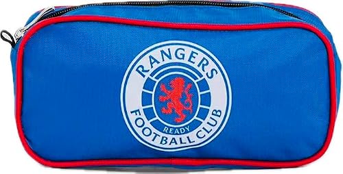 Image of Rangers FC Pencil Case, Royal Blue, Big Crest, Official Football Club