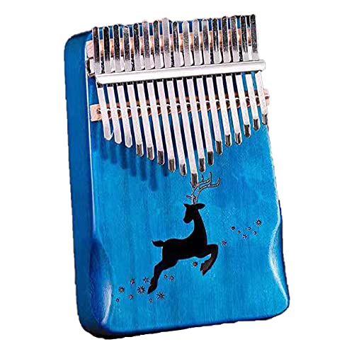 Kalimba 17-Thumb Piano, motif de cerf mignon Pocket Pocket thumb Doigt Piano MAHOGANY CORPS, PERCUSSION DU POINT… - Les Beatles, Paul McCartney, John Lennon, RIngo Starr, George Harrison Kalimba 17-Thumb Piano, motif de cerf mignon Pocket Pocket thumb Doigt Piano MAHOGANY CORPS, PERCUSSION DU POINT… – Image 3