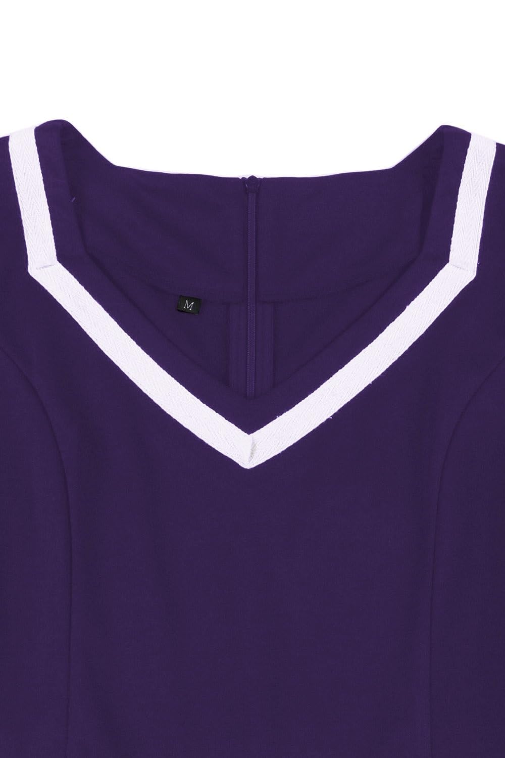 AXOE Donna Vestito Anni 50 Rockabilly Scollo a Cuore con Cintura Regolabile Abito da Cerimonia per Feste e Occasioni Speciali