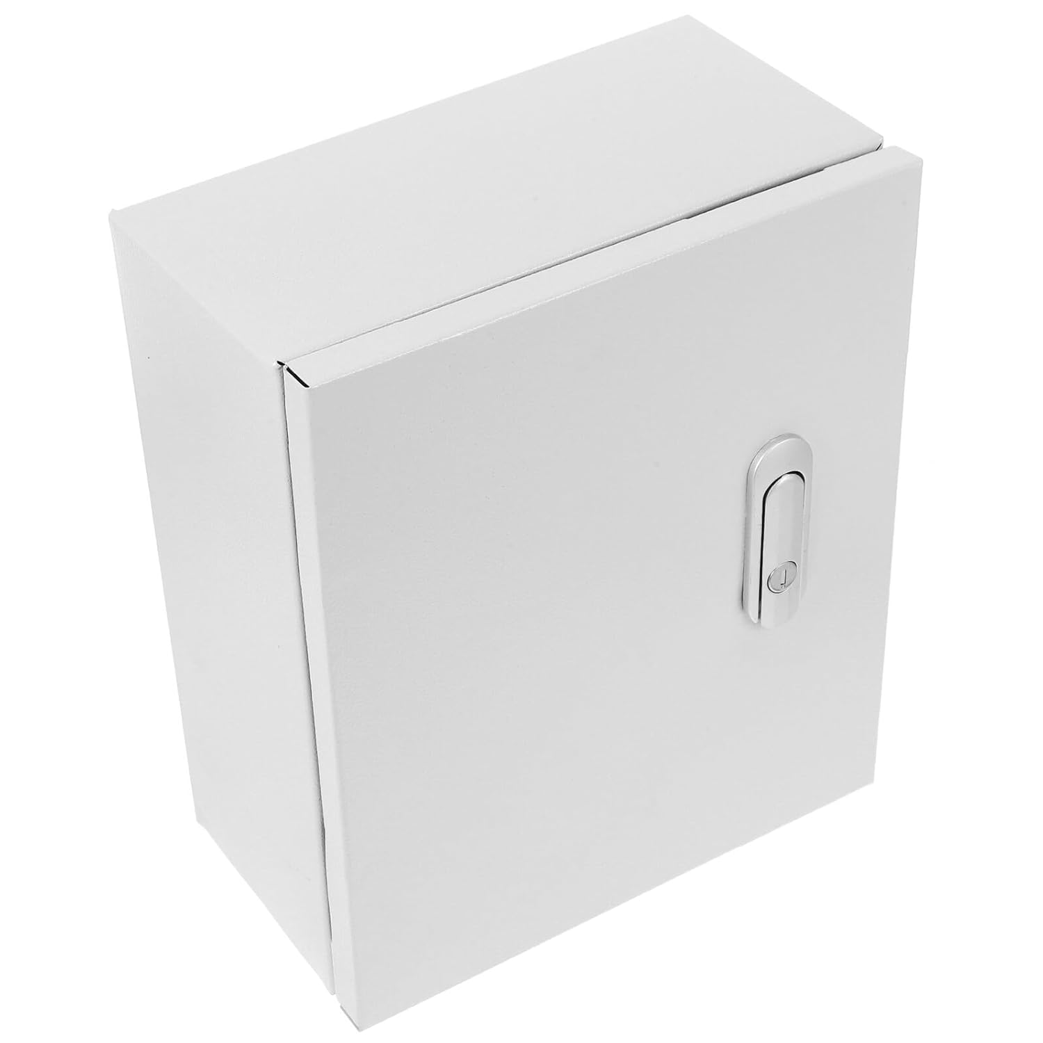 Unomor Wall-Mounted Small Waterproof Electrical Junction Box 250x300x140mm Thickened Outdoor Cable Enclosure Weatherproof Circuit Breaker Control Cabinet Without Handle for Industrial