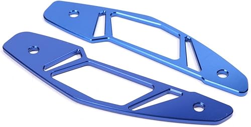 Par de cubiertas de admisión de aire de motocicleta CNC izquierda y derecha para Yamaha MT-09 FZ09 2013-2016 (azul)