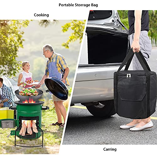 Forno a razzo, per forno olandese, padelle e molto...