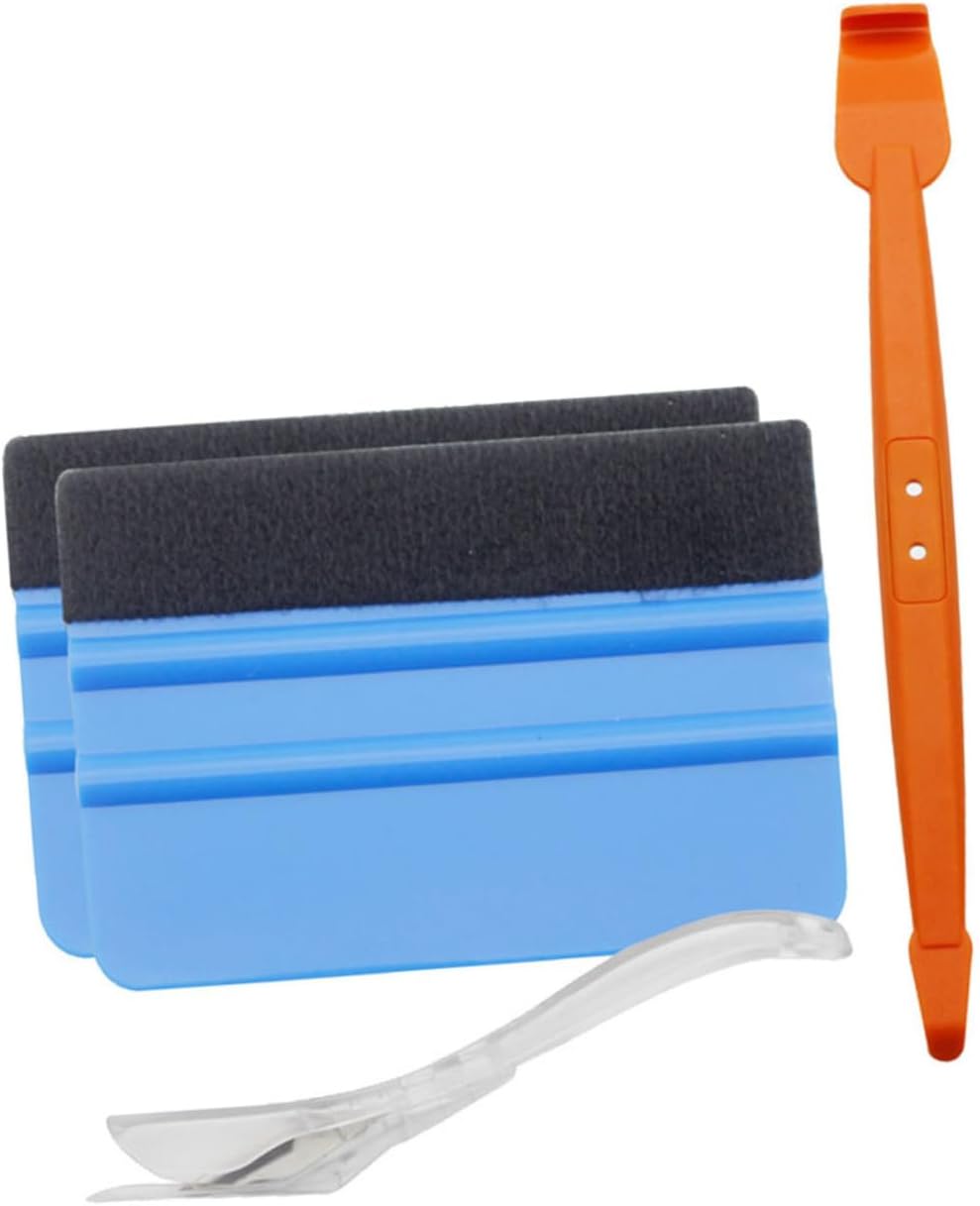 2 Sets Film Tool Window Tint for Car Felt Squeegee Car Window Film Tinting Tools Portable Clothes Dryer