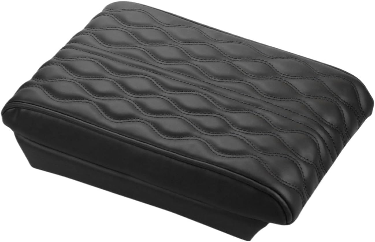 Car Armrest Box Cover Compatible with Kia Sportage NQ5 2022-2025 Central Control Armrest Container Pad Auto Compatible with Kia Sportage Accessories(Black)