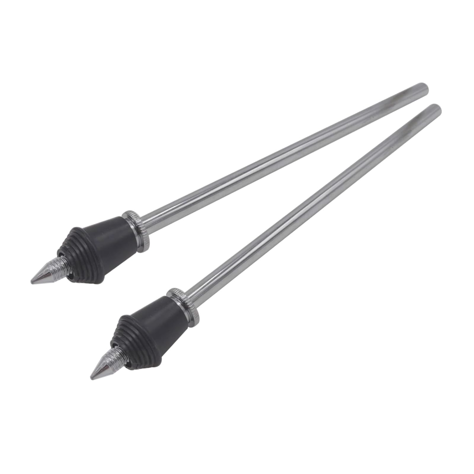 Gambe per grancassa in metallo dal design retrò da 2 che forniscono supporto sicuro per vari modelli in ambienti musicali professionali Gambe basse globali