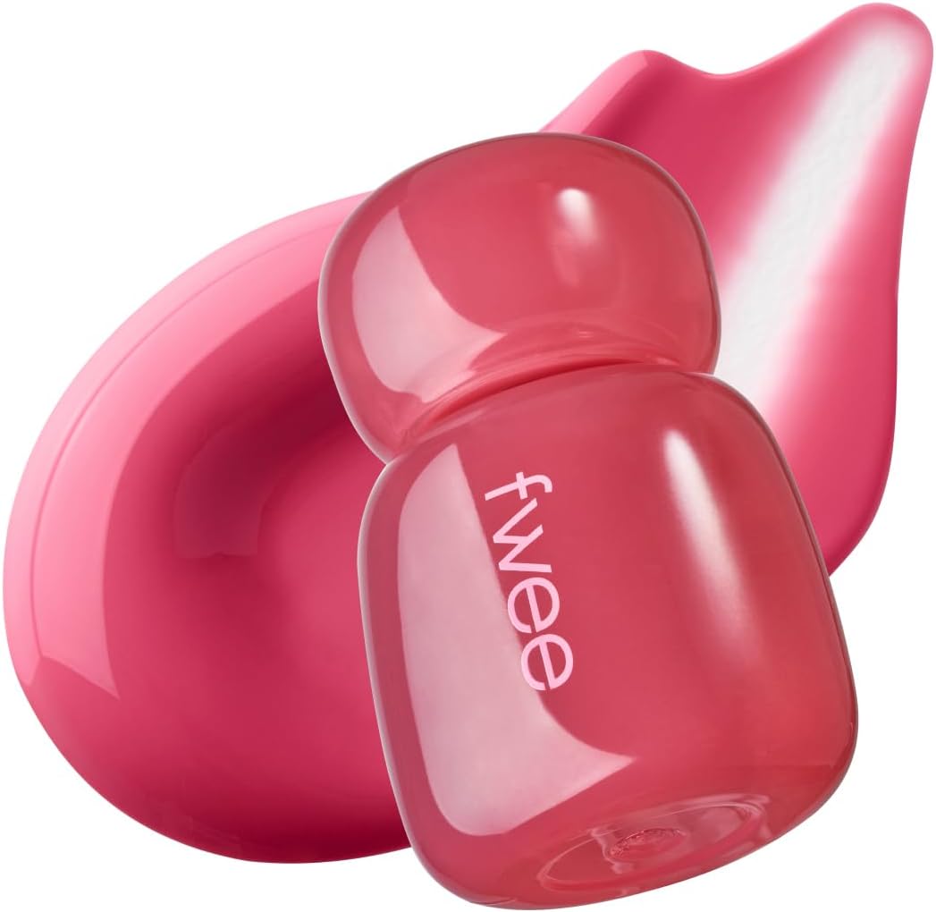 fwee Pink Obsession Stay-Fit Lip Tint | G09 Lychee Pink | Weightless & Layerable Tint for Smudge-proof, Long-lasting Wear | Soft Blur Finish or Vibrant Flush | 3.8g