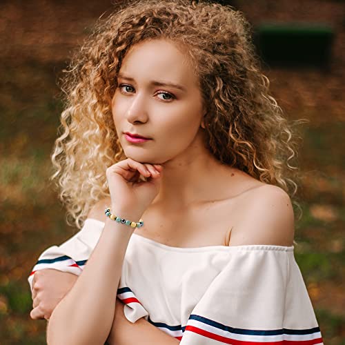 SOOWOOT Triple Protection Bracelet - Energy Healing Citrine & Hematite Set for Men and Women, Bringing Luck, Wealth & Prosperity3