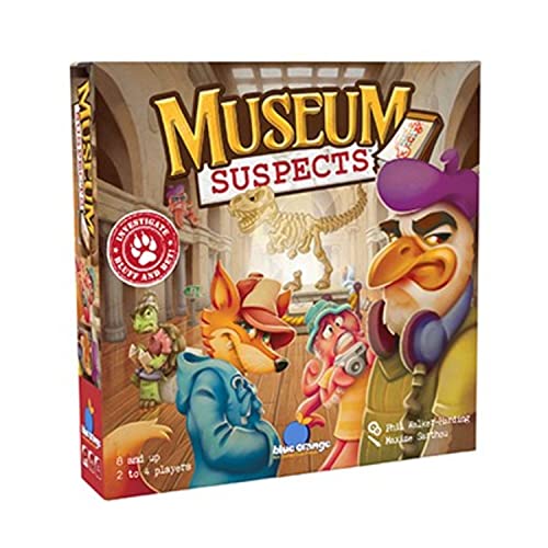 Museum Suspects juego de mesa estrategia para 2-4 jugadores