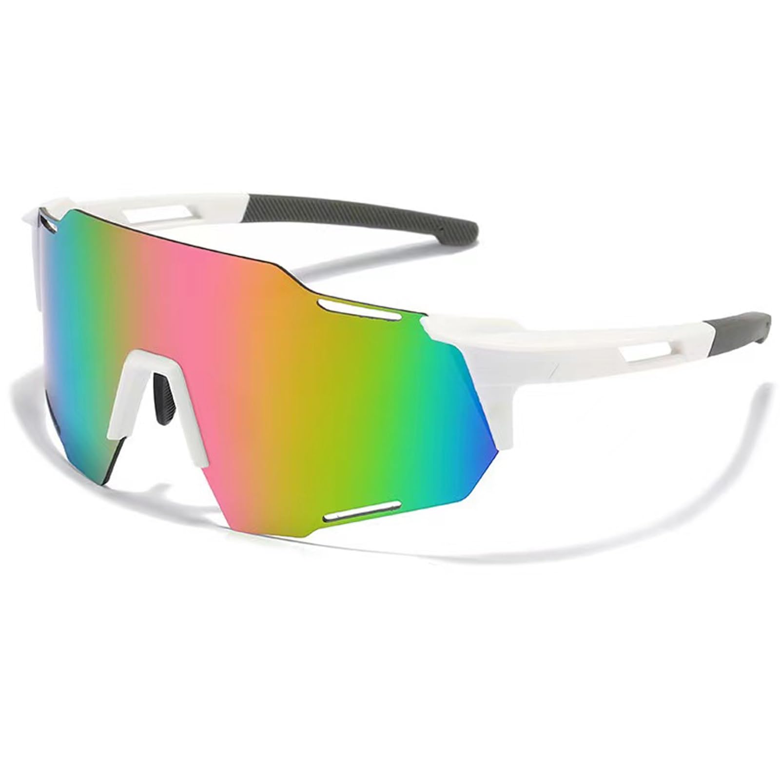 Set 3 Occhiali Da Sole Sportivi Polarizzati – Anti-UV 400, Antivento, Per Ciclismo, Corsa, Pesca – Uomo E Donna