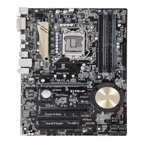 Image of Z170-P Desktop Motherboard Z170 Socket LGA 1151 I7 I5 I3 DDR4 64G M.2 SATA3 USB3.0 USB DVI HDMI ATX For ASUS, Parts