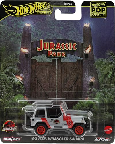 Hot Wheels Collector Auto Jurassic Park Jeep pour collectionneurs