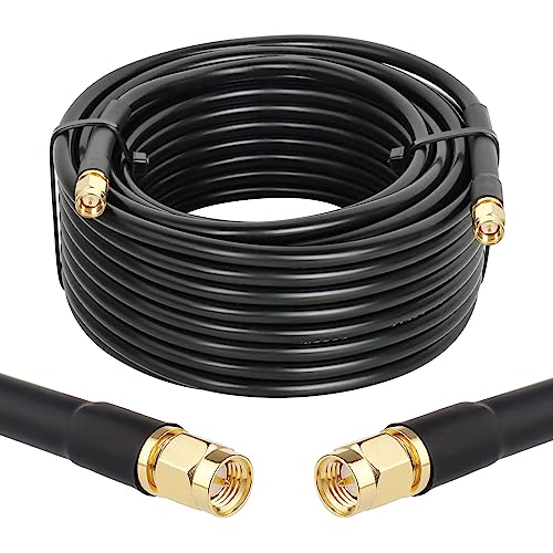 Câble coaxial SMA mâle pour résoudre les pertes de signal d'antenne réseau et routeur