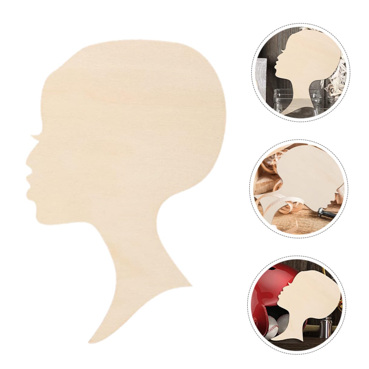 Rebanadas De Madera Forma Para Manualidades Diy Trozos De Madera Para Pintura Y Decoración De Interiores 15 Piezas X 5