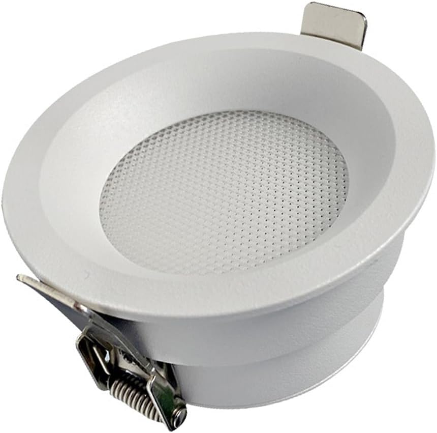 3 Inch LED Recessed Lighting Baffle Trim 7W Round Recessed Downlight CRI 90,3CCT Selectable 3000K-6000K, Dimmable Ceiling Spotlight Beam Angle 120°