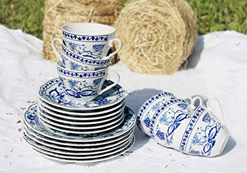 Romantika - Juego de café (18 piezas), diseño de cebollas Cover