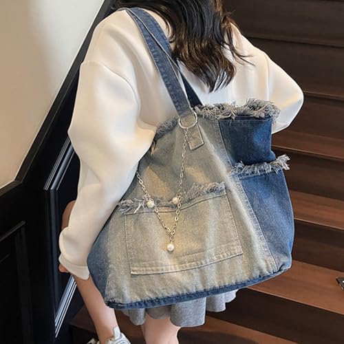 Sac à bandoulière vintage et grand sac à main décontracté pour filles