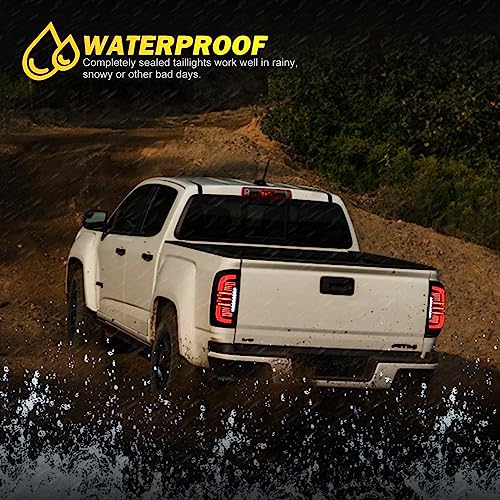 AUTOWIKI Taillights for 2015-2022 Chevy Colorado LED w/Sequential Signal by AUTOWIKI - Used condition - Image 8