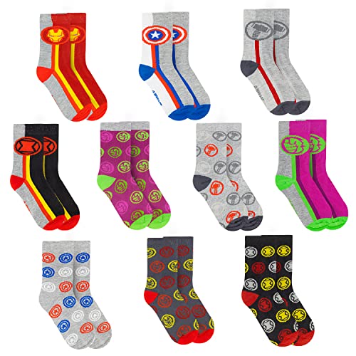 Chaussettes Marvel garçon Avengers Legends chaussettes super-héros 6-10 ans