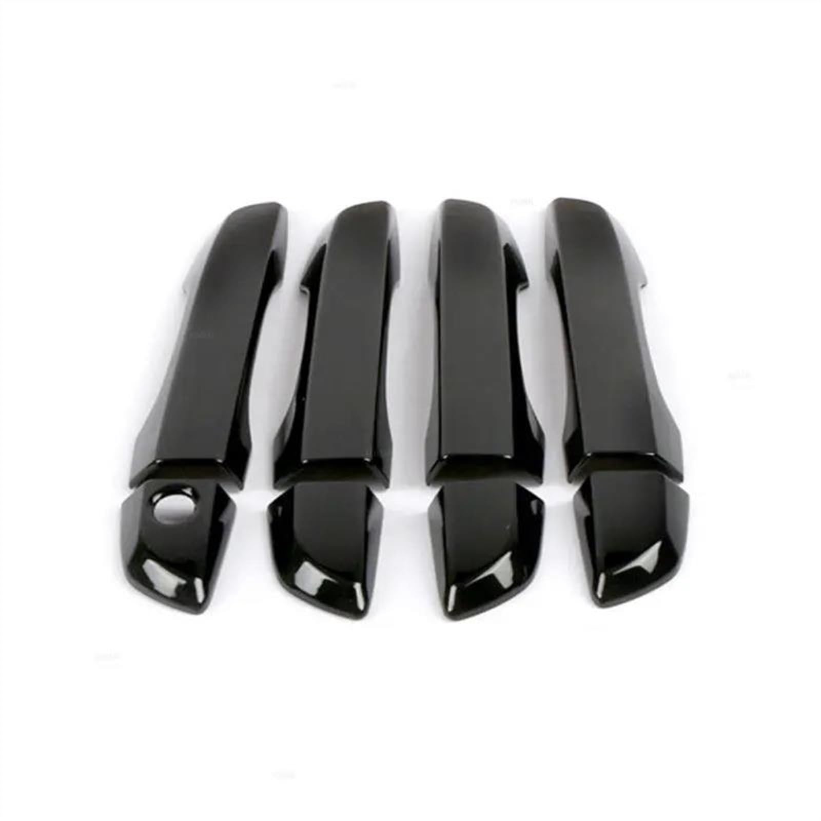 Noheeu B Glossy Lack Chrome Car Door Handle Cover Trim Overlays Styling Accessories For Civic 10Th 2016-2020 Lhd(B)