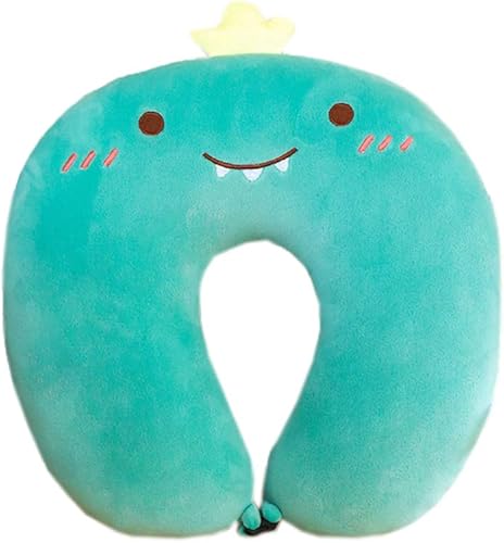 Miniatura 3 de Bonita almohada portátil en forma de U para el cuello en U para oficina y viajes, para adultos, para oficina, hogar y siesta de avión (cerdo, 12.6 x