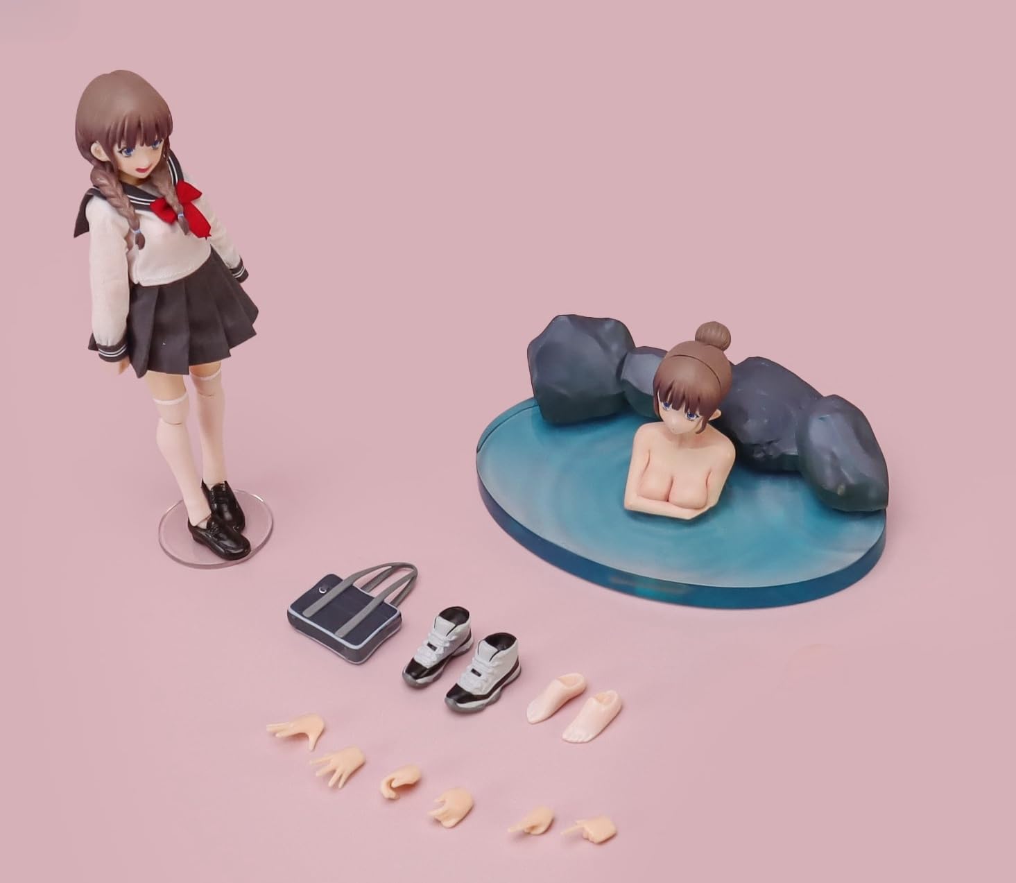 Amazon.co.jp: 海牛工業 1/12フィギュア用 JK高校生 YUA 素体 ヘッド