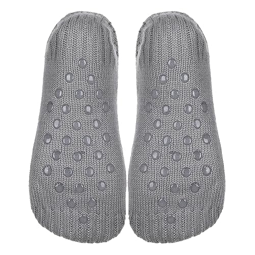 Image of ZYZX Cute Animal Slipper Socks for Women with Grips,Fuzzy Socks Indoor