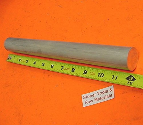 1-34" Aluminio 6061 Ronda Rod 12" Barra sólida larga Nuevo Torno Stock 1.750"