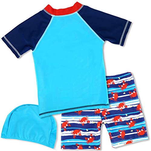 Baby Little Boys 2-10T Summer Swimwear Two Piece Rash Guard Bathing Suits Sun Protection Swimsuits Beachwear - Image 3