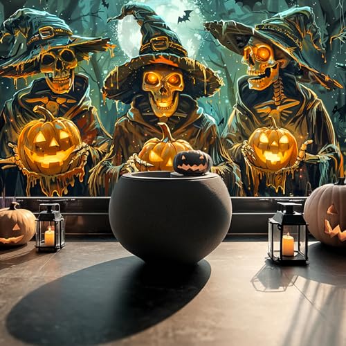 Película Decorativa para Ventana Halloween 39.3x17.7 Pulgadas miniatura 4