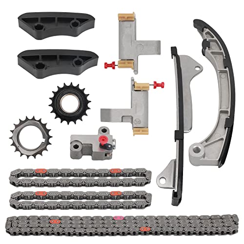 MAYASAF Engine Timing Chain Kit for Toyota Avalon 2005-10/Camry 2007-10/Highlander/RAV4/Sienna, for Lexus ES350 2007-13/GS300 2006/GS350 2007-13/GS450h 2007-11/IS250 2006-13/IS350 2006-13/RX350/RX450h
