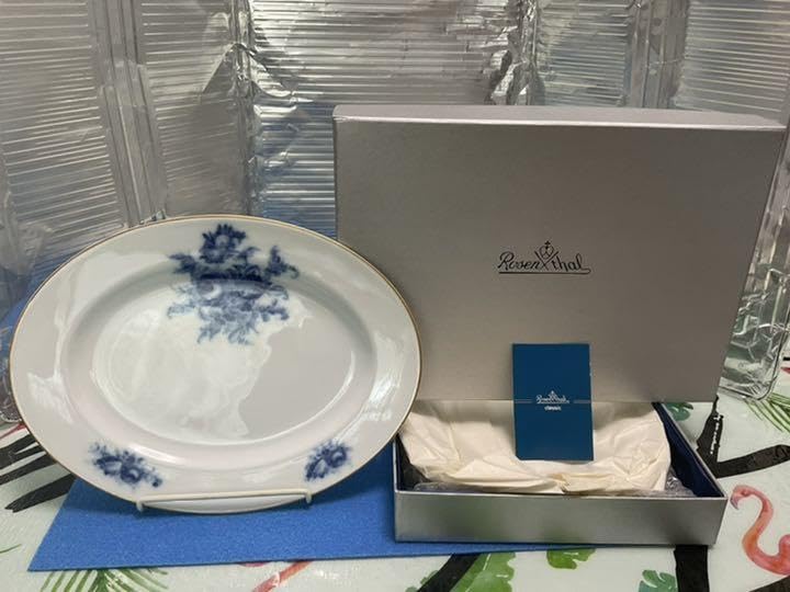 Amazon | 独ローゼンタールClassic Rose oval plate楕円皿です 7JC5