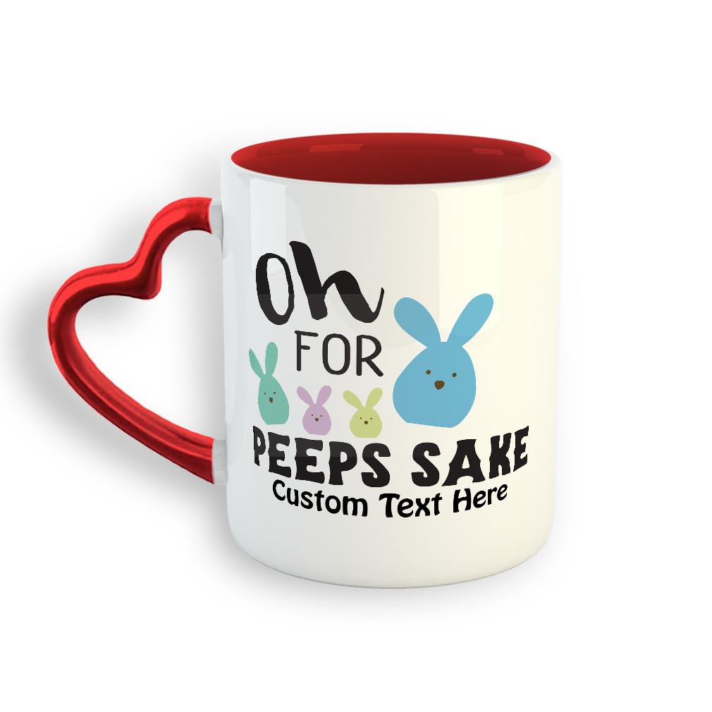 Taza De Regalo Oh, por el amor de Dios, asa del corazón Taza De Cerámica