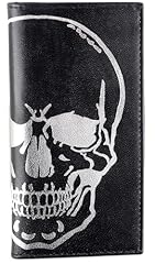 black with Skull Embossed