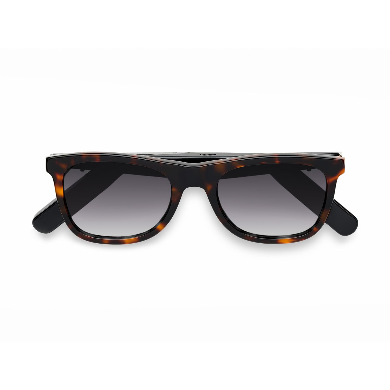 Nautica Dockside Smart Sunglasses for Men & Women - Wireless Smart Glasses with Open Ear Speakers and Microphone, Polarized UV400 Lenses - Black Gradient (Standard)