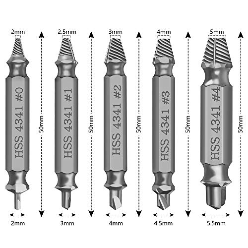 image for Be91eiter Damaged Screw Extractor Kit and Stripped Screw Extractor Set