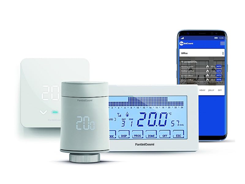 CH180WIFIRL Cronotermostato IntelliComfort Da Parete Multizona WiFi radio LoRa 230V Fantini Cosmi