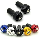 [GT-Speed] Compatible/Replacement for Black CNC Motorcycle Bar Ends 7/8' Handlebar...