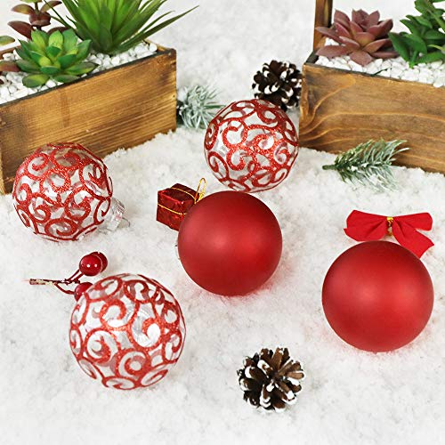 image for Super Holiday 12ct Christmas Ball Ornaments, 2.76