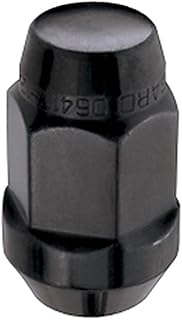 McGard 69415 Chrome/Black Cone Seat Bulge Style Lug Nuts, M12 x 1.5 Thread Size, Box of 144